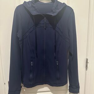 lululemon athletica Navy Blue Full-Zip Define Hooded Jacket